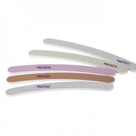 Nail file bumerang,white 100/180